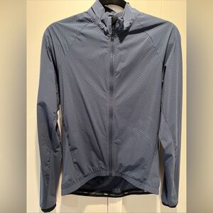 Ornot Men's Micro Climate Jacket Large Stone Blue Wind Rain DWR Made In USA